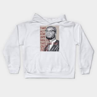 Malcom X Kids Hoodie